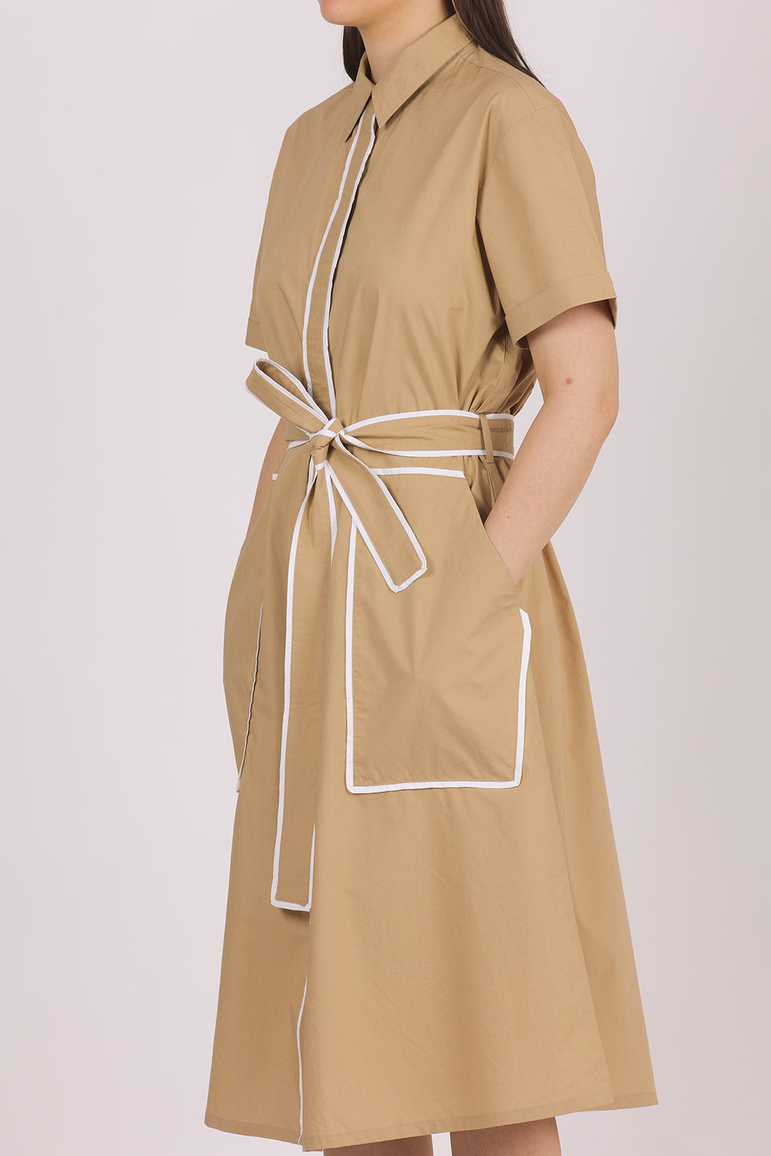 MAYFAIR TIE UP SHIRT DRESS