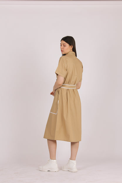 MAYFAIR TIE UP SHIRT DRESS